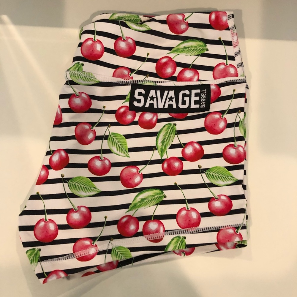 Limited Edition Savage Barbell shorts size M